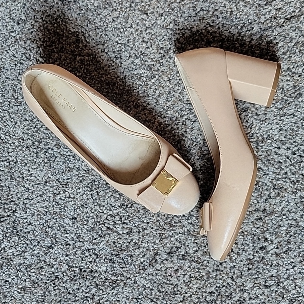 Cole Haan Heels Tan/Cream